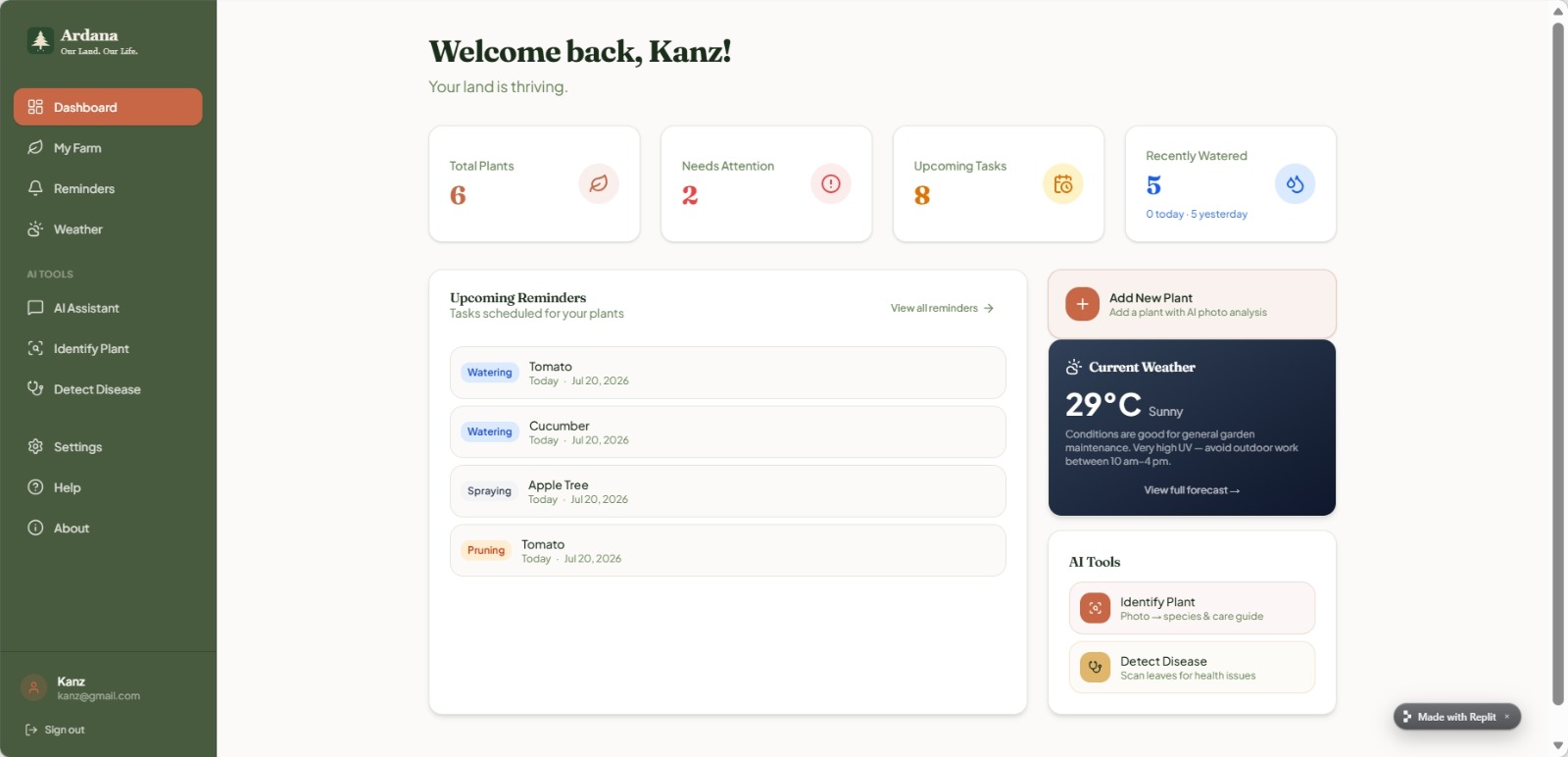 Ardana screenshot 1