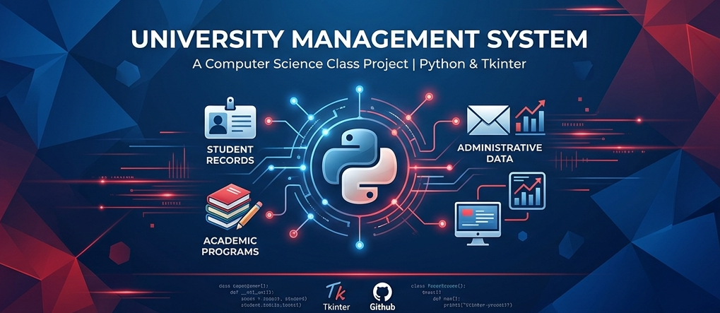 University Management System screenshot 2